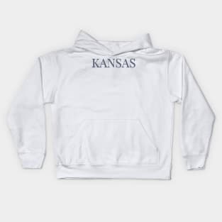 Distressed Kansas Kids Hoodie